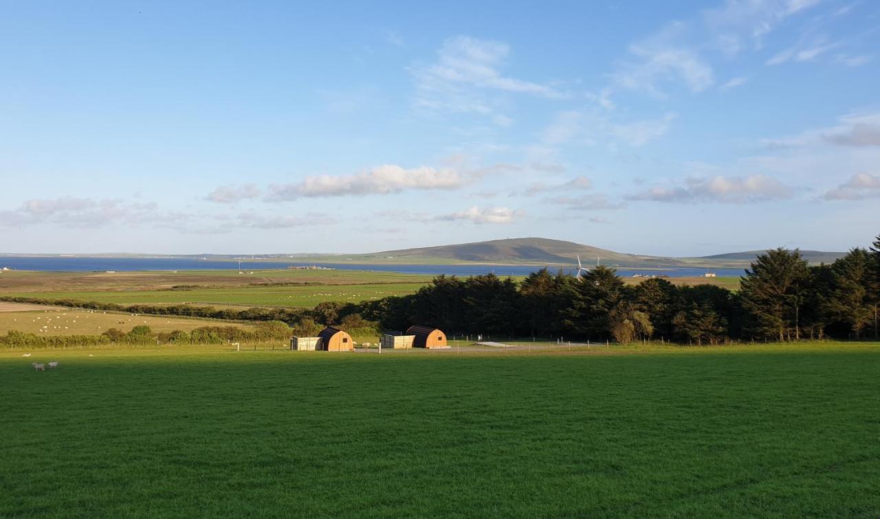 Lilly'S Lodges Orkney Hedgehog Lodge Finstown エクステリア 写真