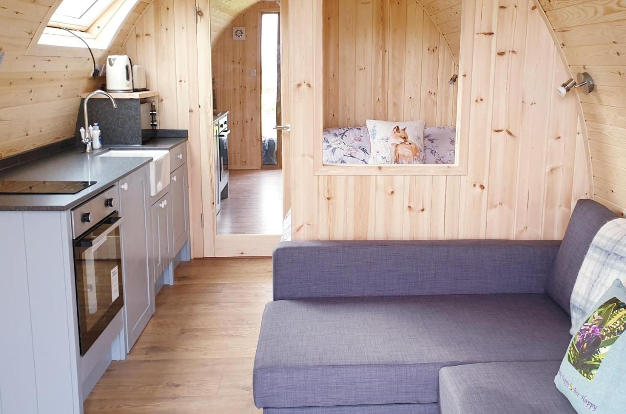Lilly'S Lodges Orkney Hedgehog Lodge Finstown エクステリア 写真
